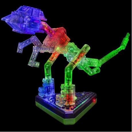 Светящийся конструктор Laser Pegs - Динозавры 24 в 1
