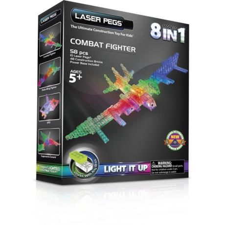 Светящийся конструктор Laser Pegs - Воздушный транспорт 6 в 1