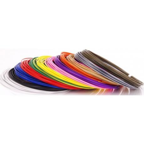 Пластик для 3D ручек ABS по 10 м. 12 цветов в коробке