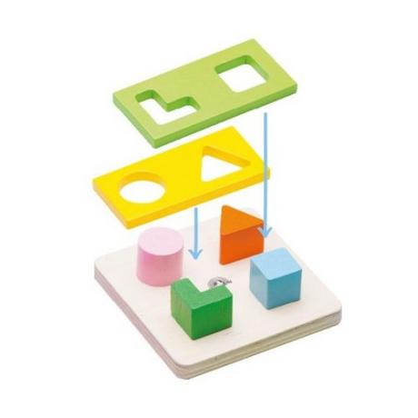Логическая игрушка-сортер "Геометрические фигуры"