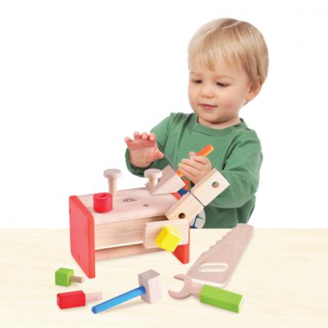 Игровой набор "Столярная мастерская для малышей", с аксессуарами